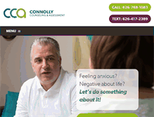 Tablet Screenshot of connollycounseling.com